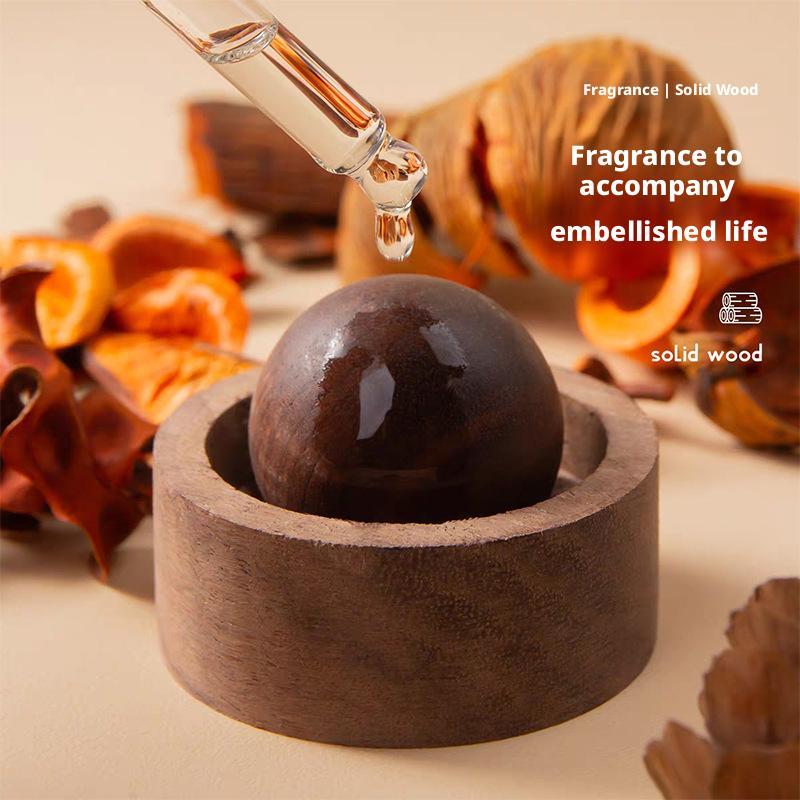 Home Fragrance Homemade - เครื่องกระจายกลิ่นน้ำมันหอมระเหยสำหรับรถยนต์และบ้าน - ทำจากไม้ ขนาดเล็ก น่ารัก กลิ่นหอมธรรมชาติ