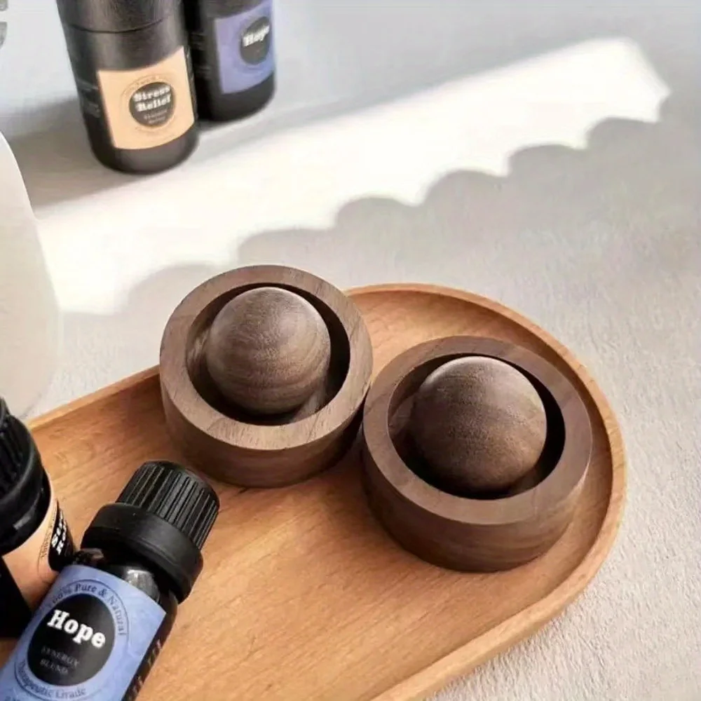 Home Fragrance Homemade - เครื่องกระจายกลิ่นน้ำมันหอมระเหยสำหรับรถยนต์และบ้าน - ทำจากไม้ ขนาดเล็ก น่ารัก กลิ่นหอมธรรมชาติ