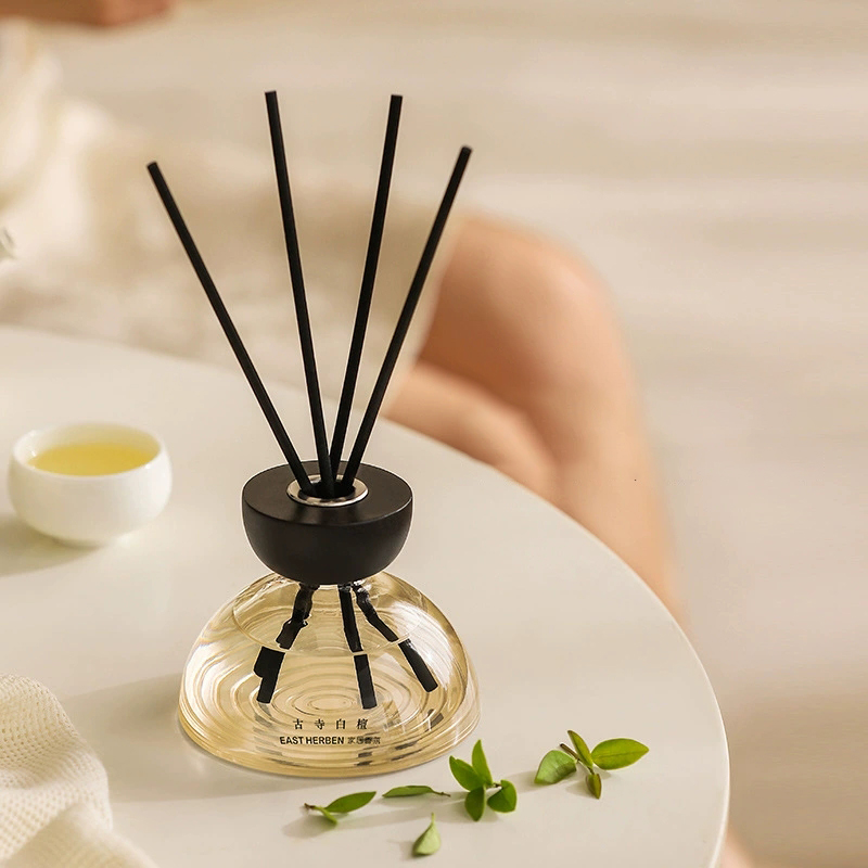 Home Fragrance Hotel - ขวดรีดดิฟฟิวเซอร์ขนาด 200 มล. พร้อมน้ำมันหอมระเหยกลิ่นดอกมะลิชุดกระจายกลิ่นหอมโรงแรมบ้านน้ำหอมปรับอากาศน้ำมันหอมระเหย