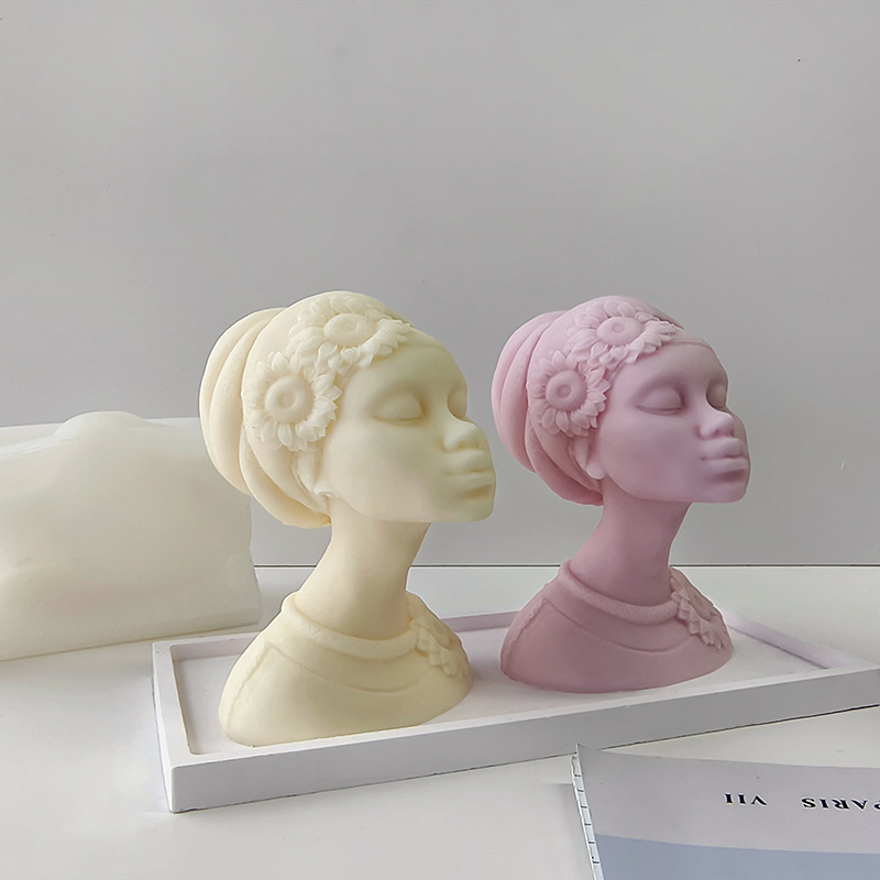 Home Fragrance Rituals - แม่พิมพ์ซิลิโคน3D สำหรับวัยรุ่นสาวแม่พิมพ์ตกแต่งบ้านด้วยกลิ่นหอมแบบทำมือ