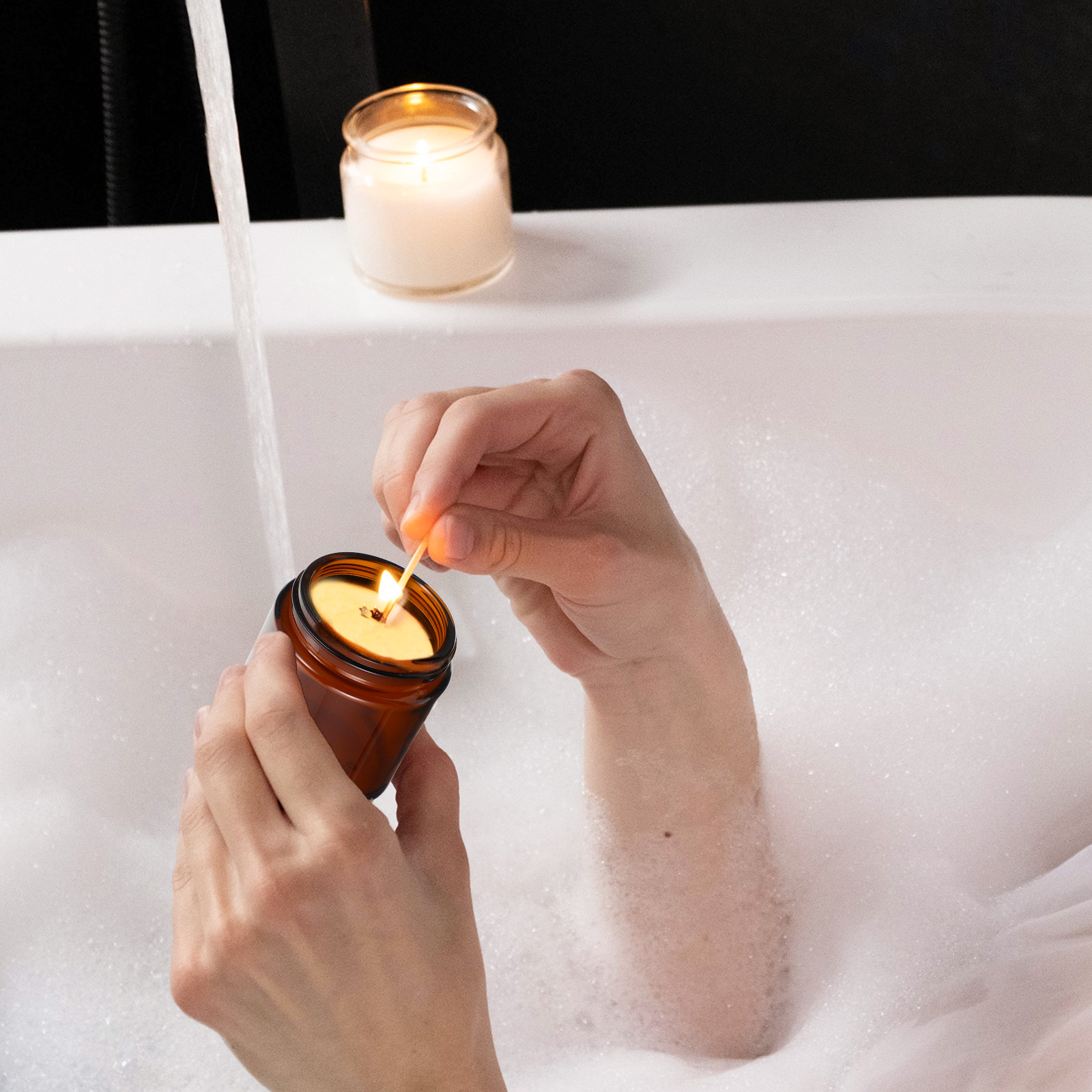 ชุดโหลแก้ว 4 ชิ้น พร้อมฝาไม้ ส - Home Fragrance Jar บทวิจารณ์และราคา