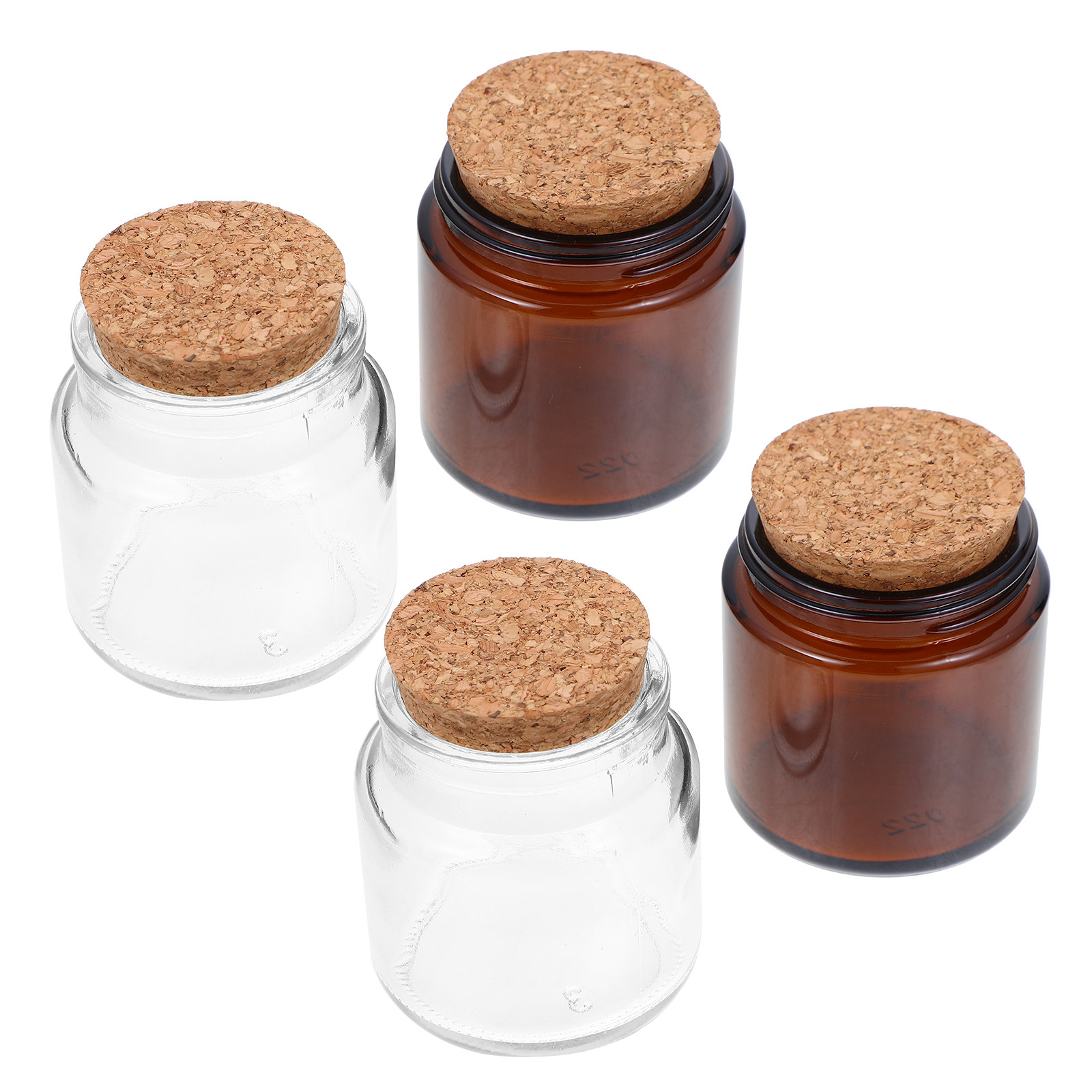 ชุดโหลแก้ว 4 ชิ้น พร้อมฝาไม้ ส - Home Fragrance Jar บทวิจารณ์และราคา