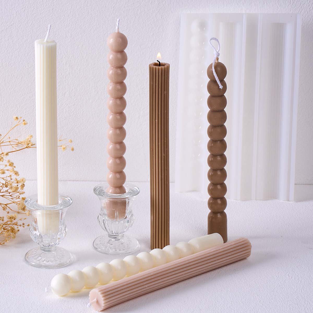 แม่พิมพ์ซิลิโคนสำหรับเทียนทรงแ - Home Fragrance Rituals บทวิจารณ์และราคา