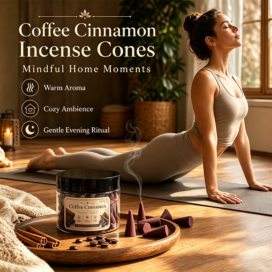 ธูปหอมกลิ่นกาแฟคุณภาพพรีเมียม  - Home Fragrance Jar บทวิจารณ์และราคา