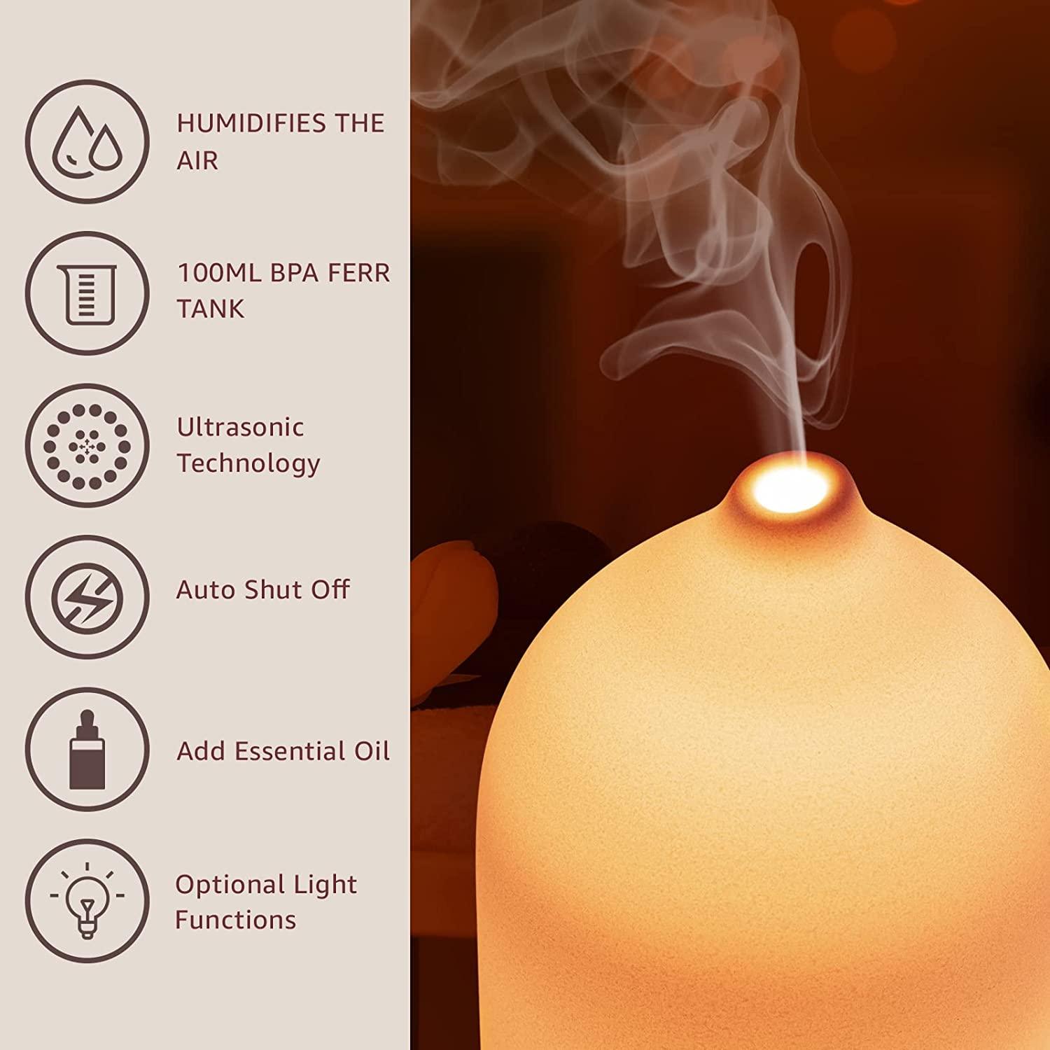 เครื่องกระจายกลิ่นน้ำมันหอมระเ - Home Fragrance Oil บทวิจารณ์และราคา