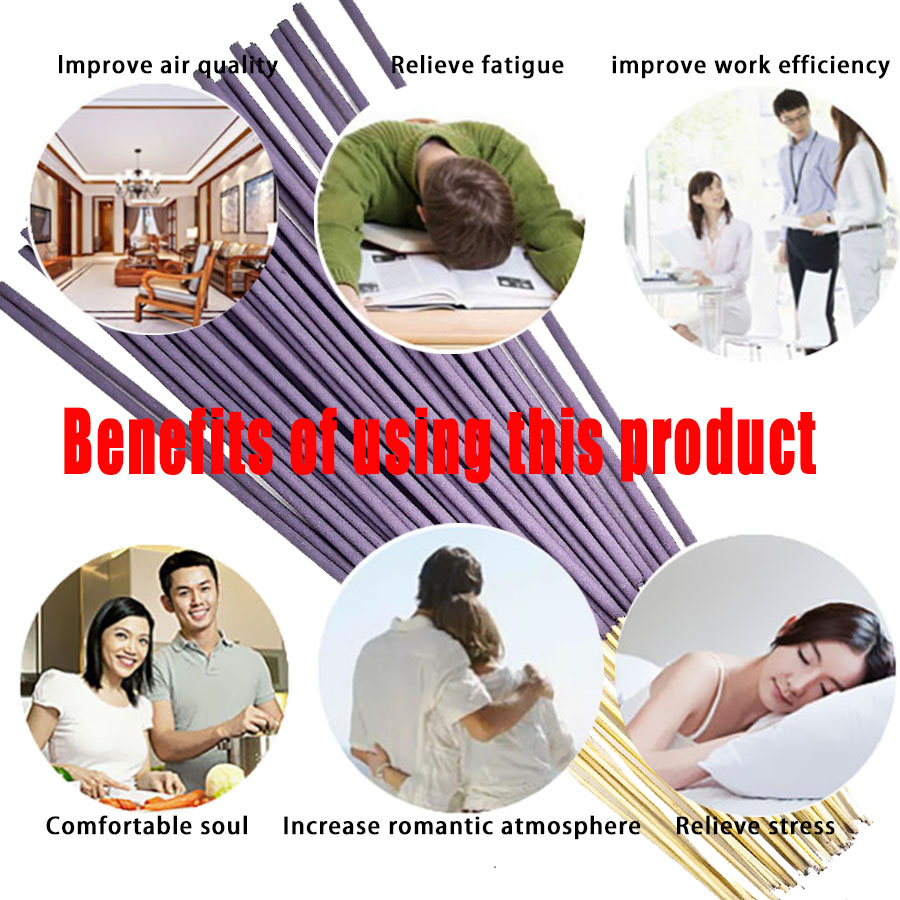 ธูปไม้เทียมขนาด 8.66 นิ้ว - กล - Home Fragrance Scented Candle บทวิจารณ์และราคา