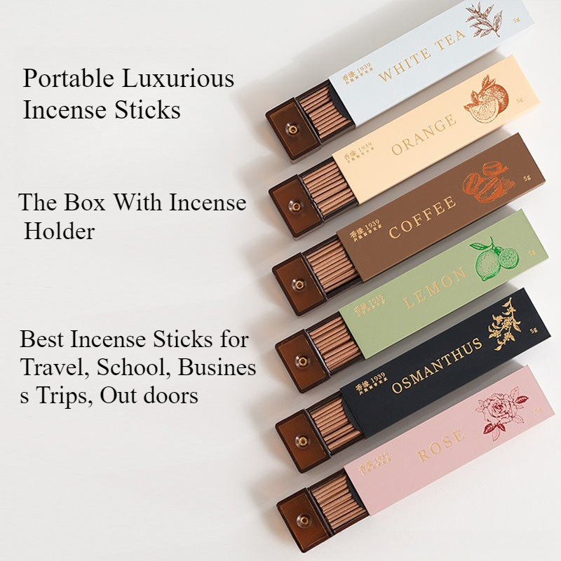 Y แบบพกพาหรูหราธูป Sticks น้ํา - Home Fragrance Business บทวิจารณ์และราคา
