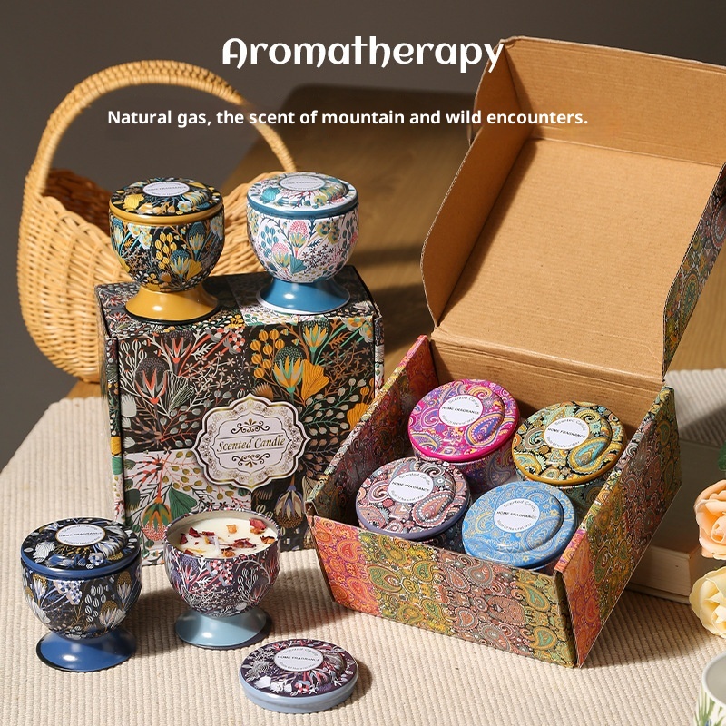 เทียนหอมรูปทรงแก้วไวน์ ทำจากขี - Home Fragrance Scented Candle บทวิจารณ์และราคา
