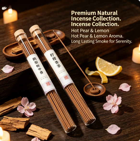 ชุดธูปหอมธรรมชาติขายดี กลิ่นเล - Home Fragrance Trends บทวิจารณ์และราคา