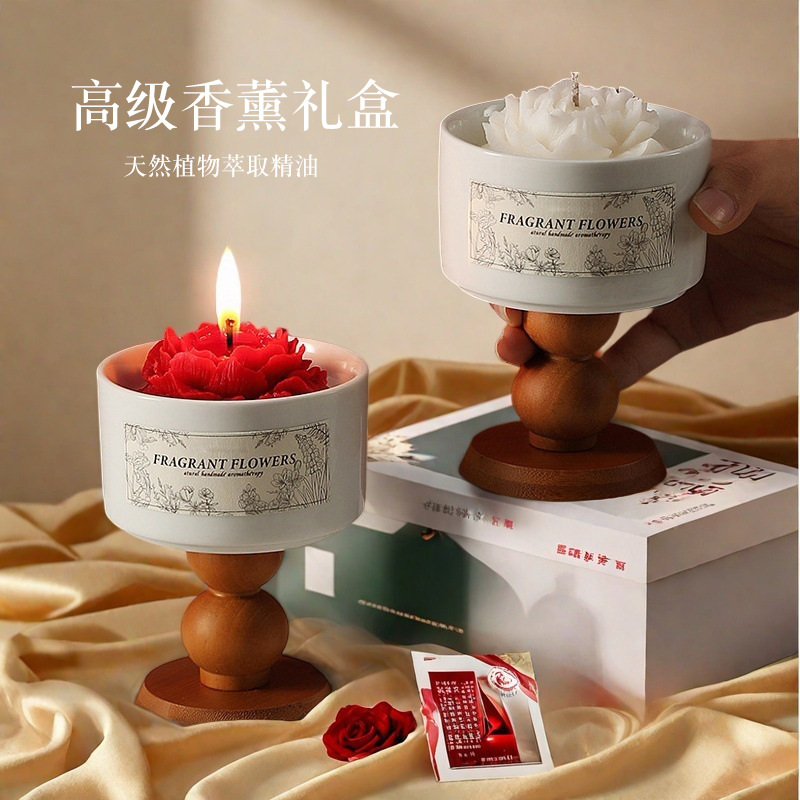 ชุดกล่องของขวัญเทียนหอมกลิ่นดอ - Home Fragrance Gift Set บทวิจารณ์และราคา