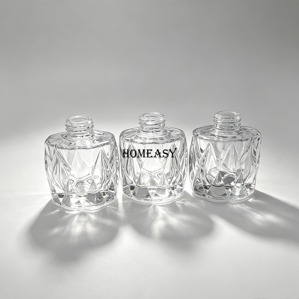ขวดแก้วใสสำหรับน้ำหอมปรับอากาศ - Home Fragrance Jar บทวิจารณ์และราคา