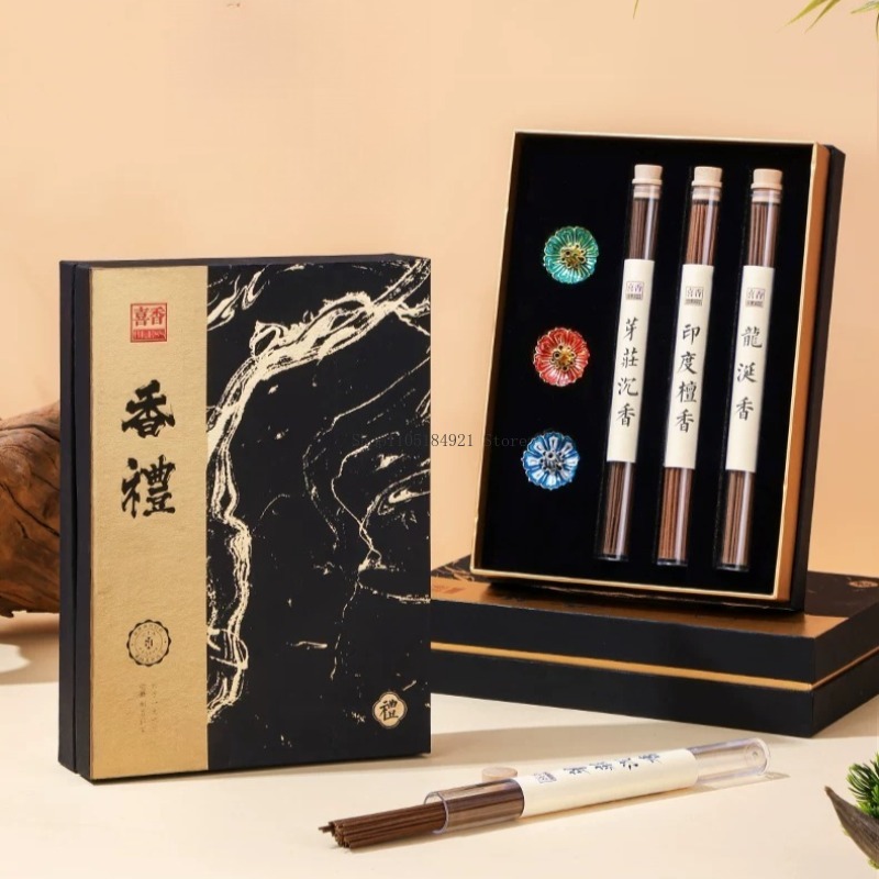 ชุดกล่องของขวัญธูปหอม กลิ่นไม้ - Home Fragrance Gift Set บทวิจารณ์และราคา