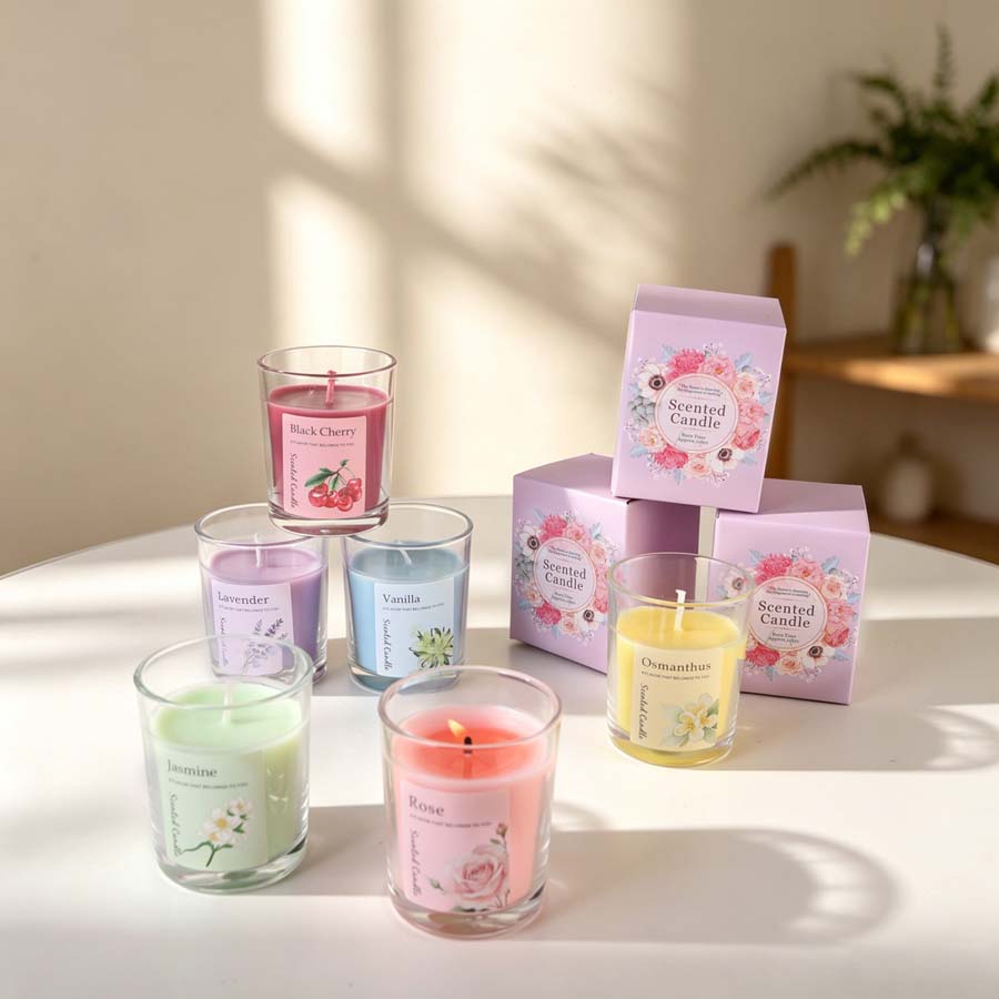 ชุดของขวัญเทียนหอมอโรมาเธอราพี - Home Fragrance Gift Set บทวิจารณ์และราคา