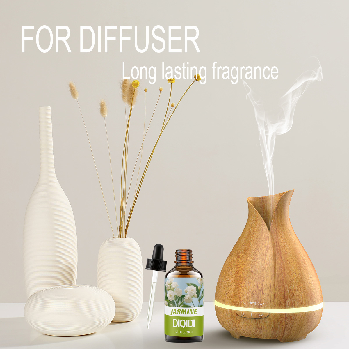 น้ำมันหอมระเหยจัสมิน กลิ่นหอมด - Home Fragrance Co บทวิจารณ์และราคา